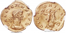 Gallienus (AD 253-268). AV aureus (20mm, 3.08 gm, 7h). NGC Choice XF 5/5 - 3/5, wavy flan. Rome. GALLIENVS AVG, laureate, cuirassed bust of Gallienus ...