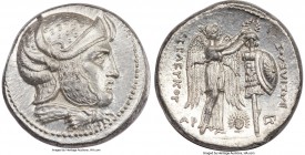 SELEUCID KINGDOM. Seleucus I Nicator (312-281 BC). AR tetradrachm (27mm, 17.18 gm, 3h). NGC MS S 5/5 - 3/5, Fine Style. Susa, ca. 305-295 BC. Head of ...