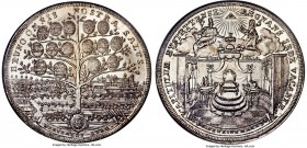 Eichstätt - Bishopric. Sede Vacante 2 Taler 1790-W MS65 NGC, Nürnberg mint, KM95, Dav-2212. Engraved by Johann Peter Werner. This piece was issued aft...