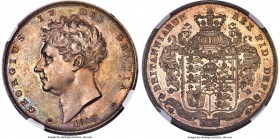 George IV Proof Crown 1826 PR63 NGC, KM699, S-3806. SEPTIMO edge. An enticing specimen of this Proof-only Crown, debuting Wyon's new 'bare head' portr...