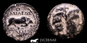 Seleukos I Nikator Æ Bronze Unit 4.77 g. 19 mm. Sardis 312-280 B.C. VF/gVF