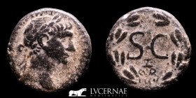 Trajan Æ Bronze Semis 7,12 g. 20 mm. Antioch 102-114 A.D. gVF