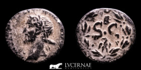Antoninus Pius, Seleucis & Pieria Bronze As 3,25 g., 17 mm. Antioch 138-161 AD Good very fine