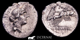 C. Annius - L. Fabius Silver denarius 3,72 g. 20 mm Hispania 82-81 B.C. gVF