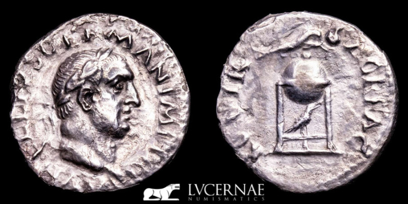 Roman Empire - Vitellius (April - 20 December AD 69.) Silver denarius (2.45 g. 1...