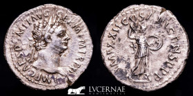 Domitian Silver Denarius 3.14 g 20 mm Rome 91 Good very fine condition