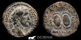 Antoninus Pius Bronze As 12,16 g., 26 mm. Rome 138-161 A.D. Good very fine (MBC+)