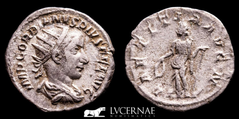 Roman Empire - Gordian III (238-244 A.D.) - Silver antoninianus. (4,10 g., 22 mm...