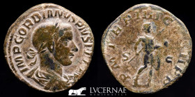 Gordian III Bronze Sestertius 16,74 g., 30 mm. Rome 238-244 A.D. gVF