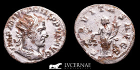 Philip I silvered bronze Antoninianus 1,77 g. 22 mm. Rome 244-249 A.D fine