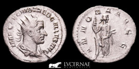 Trebonianus Gallus Silver Antoninianus 2,57 g., 22 mm. Rome 251-253 A.D. Near extremely fine