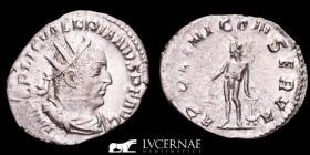 Valerian I Silver Antoninianus 3,08 g., 23 mm. Rome 253-260 A.D. Good very fine
