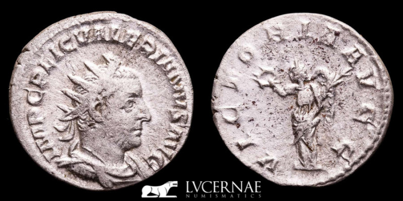 Roman Empire - Valerian I (253-260 A.D.). Silver antoninianus (3.00 g., 21 mm.)....