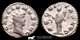 Gallienus, sole reign Silvered Bronze Antoninianus 2,57 g. 20 mm. Mediolanum 262-264 Good very fine