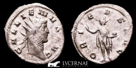 Gallienus Æ Bronze Æ Antoninianus 2,04 g, 21 mm. Mediolanum 253-268 A.D. Good very fine