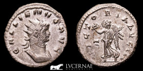 Gallienus Silver Antoninianus 4,29 g. 21 mm. Rome 253-268 AD AU (About Uncirculated)