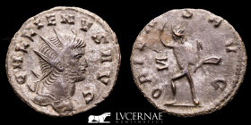 Gallienus BI Silvered Antoninianus 2.87 g. 21 mm. Rome 260/1 A.D. Good fine