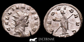 Gallienus Billon Silvered Antoninianus 3,03 g. 26 mm. Mediolanum 260 AD Good very fine