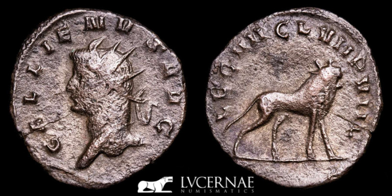 Roman Empire - Gallienus (253-268 A.D.) Silver antoninianus (2.61 g., 22 mm.). M...