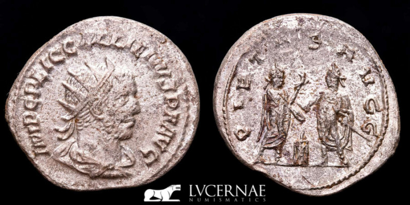 Roman Empire - Gallienus, joint reign (253-268 A.D.) Silver antoninianus (3,96 g...