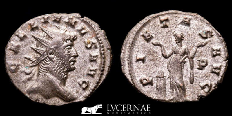 Roman Empire - Gallienus (253-268 A.D.) billon antoninianus (3,46 g., 22 mm.). M...