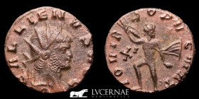 Gallienus bronze Antoninianus 2,77 g., 19 mm. Rome 264-266 A. D. nEF