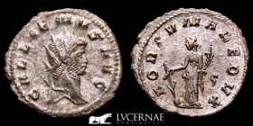 Gallienus Silvered Bronze Antoninianus 2,94 g., 22 mm. Rome mint 265 A.D. Near extremely fine