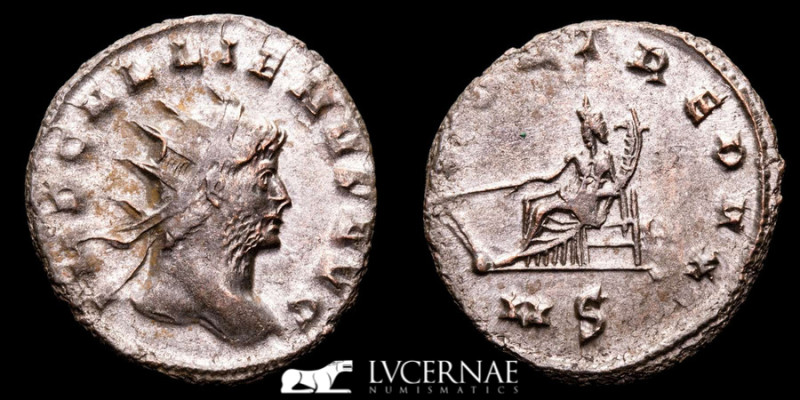 Roman Empire - Gallienus in the sole reign, 260-268. Silvered billon Antoninianu...