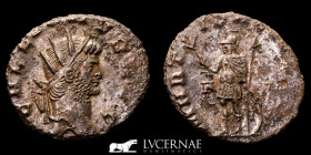 Gallienus Silvered Bronze Antoninianus 2.98 g., 20 mm. Rome 266 A.D. nEF