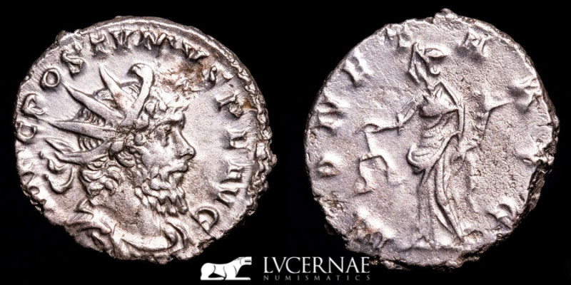 Roman Empire. - Postumus, (260 - 269 AD.) Silver Antoninianus (3,55 g., 20 mm.) ...