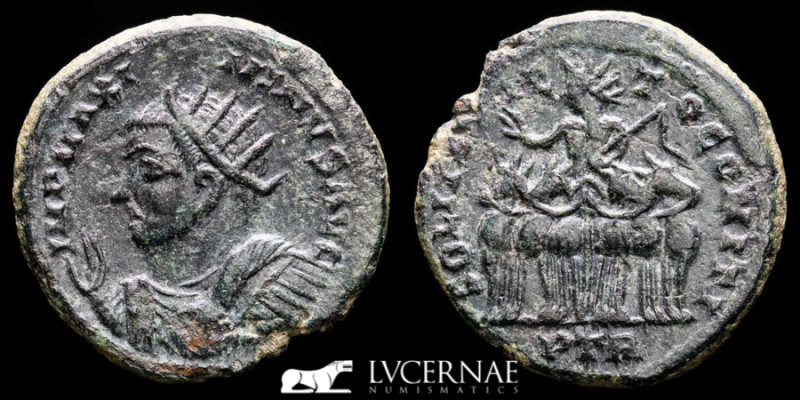 Roman Empire - Maximinus II (310-313 A.D.).
BI Argenteus (3,24 g. 18 mm.). Trev...