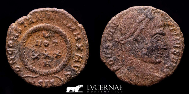 Roman Empire - Constantine I (307-337 A.D.) Siscia.
Bronze follis (2.30 g. 18 mm...