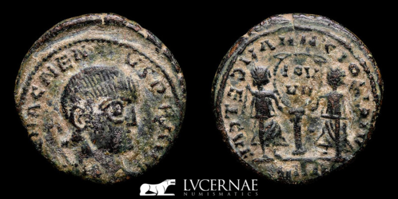 Roman Empire - Magnentius (350-353 A.D.). 
Barbarous style Æ Maiorina (3.89 g. 2...