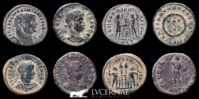 Roman Empire - Lot comprising four (4) coins: III-IV centuries AD.

Antoninianus...