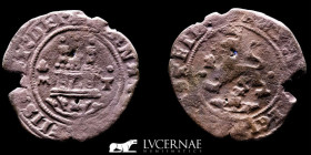 Reyes Catolicos Æ Bronze 2 Maravedís 3,83 g. 25 mm. Toledo 1474-1504 gVF