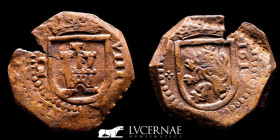 Felipe III Copper VIII Maravedís 6.74 g. 23 mm. Madrid 1619 Very Fine