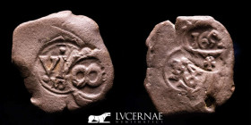 Felipe IV bronze VIII maravedis 6.15 g. 24 mm. Madrid, Toledo - VF