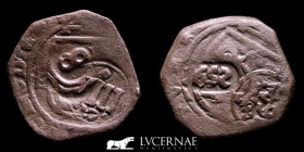 Felipe IV bronze 8 maravedis 5.34 g. 21 mm. - 1641-1652 VF