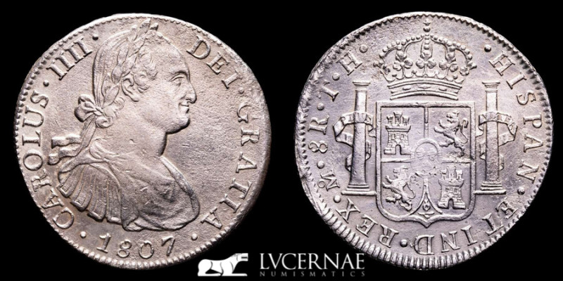 Spain - Carlos IV (1788 - 1808) Silver 8 Reales coin (26,78 g. 40 mm) minted in ...