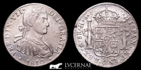 Fernando VII Silver 8 Reales 26,60 g. 39 mm. Mexico 1810 HJ nEF