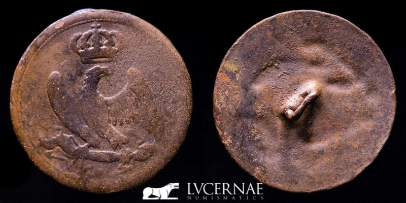 Napoleonic war in Spain (1808-18149 - French bronze button. 

Imperial Eagle, Ar...