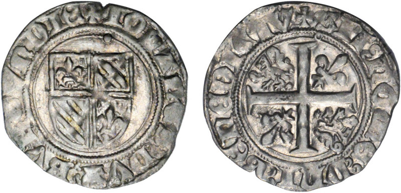 BOURGOGNE
Duché, Jean sans Peur (1404-1419) : Blanc d'argent
 - SUP 55 (SUP)
...