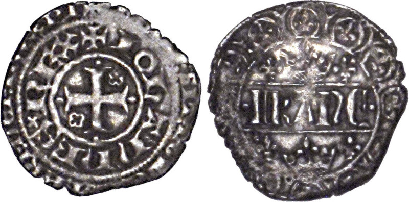 JEAN II le Bon (1350-1364)
Blanc aux quadrilobes, 3e émission
 - TTB 30 (TTB-)...