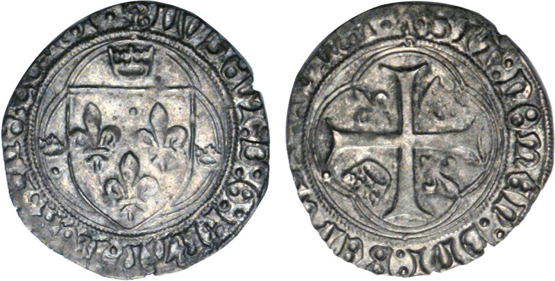 LOUIS XII le Père du peuple (1498-1514)
Blanc de Provence 3e type
 T - SUP 50 ...