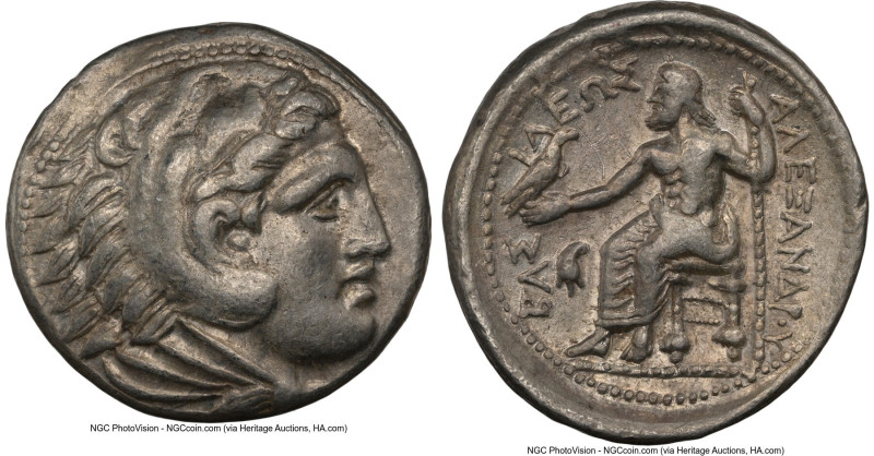 MACEDONIAN KINGDOM. Alexander III the Great (336-323 BC). AR tetradrachm (26 mm,...