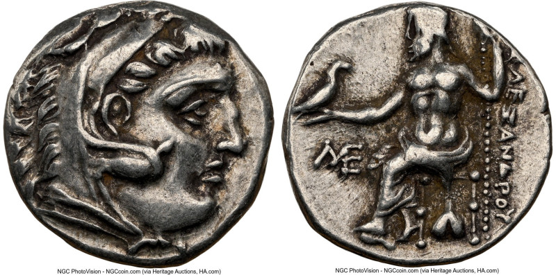 MACEDONIAN KINGDOM. Alexander III the Great (336-323 BC). AR drachm (17mm, 4.27 ...