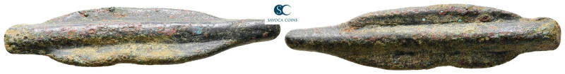 Thrace. Apollonia Pontica circa 500-400 BC. 
Cast Coinage Æ

38 mm, 4,18 g
...