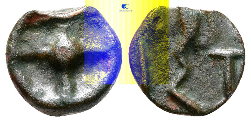 Moesia. Istrus circa 420-400 BC. 
Cast Coinage Æ

11 mm, 0,93 g



Very F...