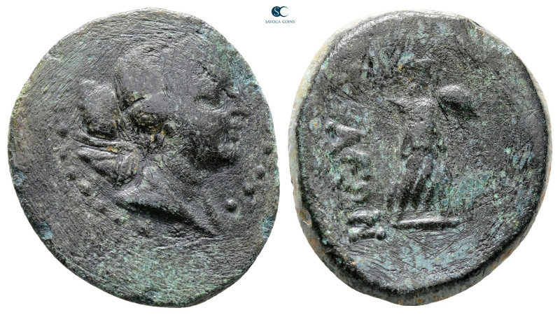 Cilicia. Soloi circa 200-100 BC. 
Bronze Æ

21 mm, 6,04 g



Good Fine