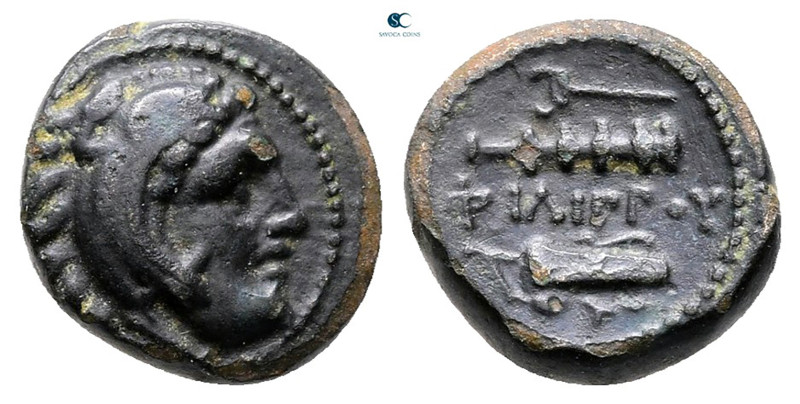 Cyprus. Salamis. Nikokreon 331-310 BC. 
Quarter Unit Æ

10 mm, 1,34 g



...